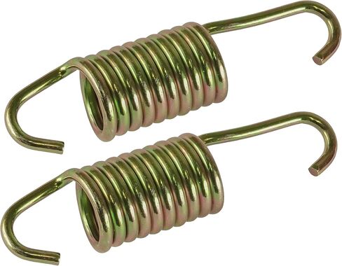 Caltric 2x العادم كاتم الصوت Spring متوافق مع Polaris Big Boss 400L 6x6 1994 1995 1996 1997 in Saudi Arabia