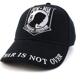 لم ينسى Armycrew Pow Mia مقرضًا للبيسبول Twill Twill Cap in Saudi Arabia