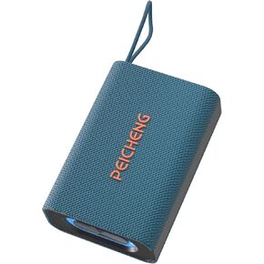 مكبر صوت ، مكبرات صوت بلوتوث اللاسلكية المحمولة ، صوت استريو بصوت عالٍ مع RGB أضواء TWS زوج طويل للمنزل/الحفلات/الأدوات الإلكترونية (1pcs ، رمادي) in Kuwait