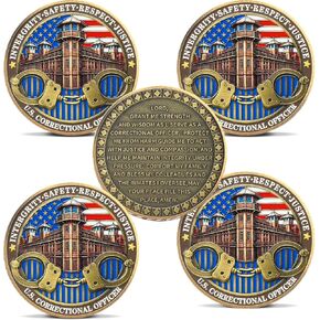 عملة رمادية رمادية رمادية - عملات تحدي ضباط الإصلاح الأمريكية تكريم ضباط الإصلاحيات الرمادية السجن الرمادي للشرطة عملة إنفاذ القانون. الهدايا التذكارية in Kuwait