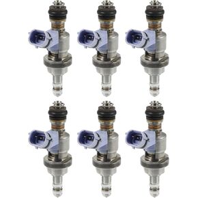 ACROPIX Car Fuel Injector Nozzle Replacement for Lexus GS350 2007-2015 23209-31030 - Pack of 6 Silver Tone in Kuwait
