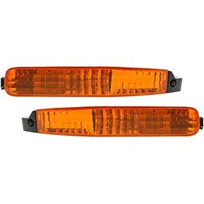 Garage-Pro Front Driver and Passenger Side Turn Signal Light for Honda Accord 1992-1993 Halogen With bulb(s) Fits 10th Anniversary, DX, EX, LX & SE Replaces# 33300SM4A04, 33350SM4A04 in Saudi Arabia