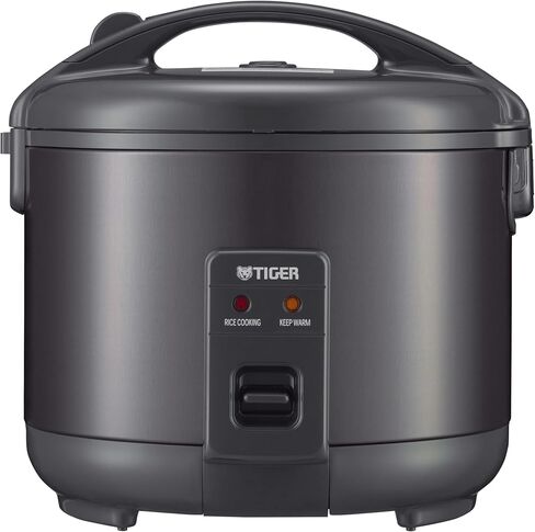 Tiger JNP-S55U-KY 3 Cup Capacity White Rice Cooker with Non-Stick Inner Pot, Retractable Power Cord, and Keep Warm up to 12 hours (Obsidian Black) in Saudi Arabia