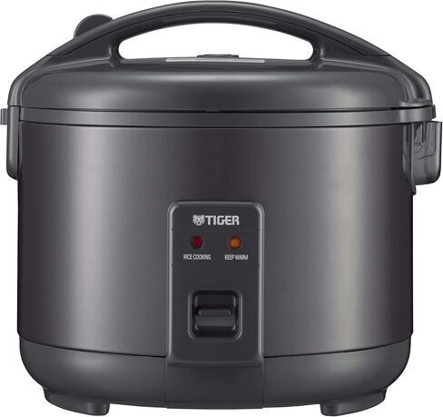 Tiger JNP-S55U-KY 3 Cup Capacity White Rice Cooker with Non-Stick Inner Pot, Retractable Power Cord, and Keep Warm up to 12 hours (Obsidian Black) in Saudi Arabia