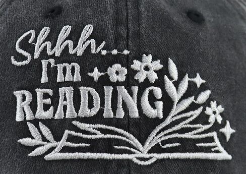 I'm Reading Hats for Men Women, Funny Adjustable Book Lovers Baseball Cap in Kuwait