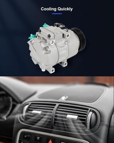 ECCPP A/C Compressor with Clutch 2015-2021 Fit for Kia Sedona 3.3L AC Compressor Strong Cooling in Saudi Arabia
