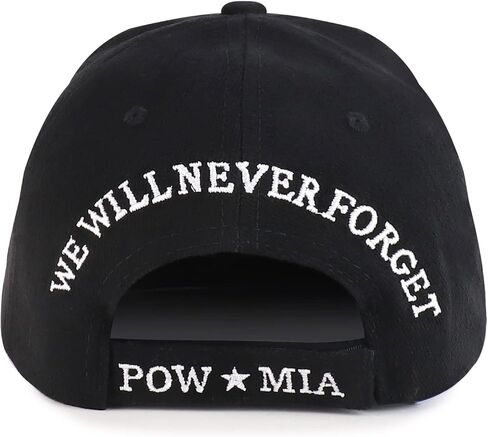 Armycrew POW MIA Not Forgotten Embroidered Cotton Twill Baseball Cap in Saudi Arabia