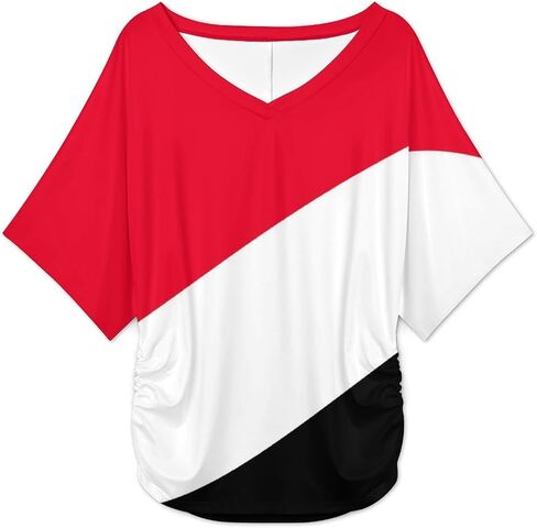 T-Shirts Sri Lanka Flag Shirts for Womens Loose Fit Tops Spring Summer Beach Short Sleeve Workout Casual Clothes in Saudi Arabia