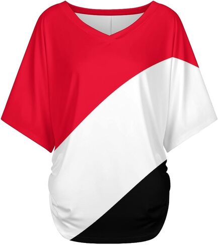 T-Shirts Sri Lanka Flag Shirts for Womens Loose Fit Tops Spring Summer Beach Short Sleeve Workout Casual Clothes in Saudi Arabia