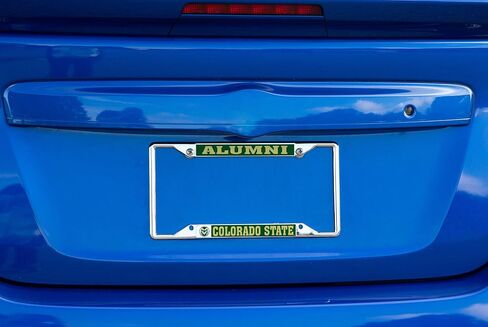 Desert Cactus Colorado State University Car Accessories Rams Metal License Plate Frame and Tag Holder for Front or Rear of Car (Alumni) in Saudi Arabia