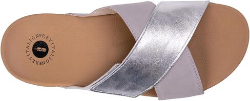 REVITALIGN Women's Paloma Slide Sandal, Black, 7 in Saudi Arabia