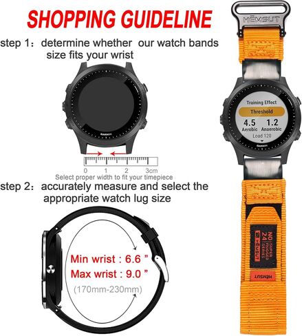 متوافق مع فرقة Garmin Forerunner 645 ، وليس دبابيس سريعة ، 245 فرقة ، حزام بديل 20 ملم لينة من السيليكون للموسيقى Vivomove HR Forerunner 645/245 Music Smartwatch in Kuwait