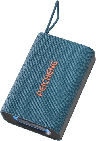 Speaker, Portable Wireless Bluetooth Speakers, Waterproof Loud Stereo Sound with RGB Lights TWS Paire Long Playtime for Home/Party/Outdoor, Electronic Gadgets (1PCS, Gray) in Kuwait