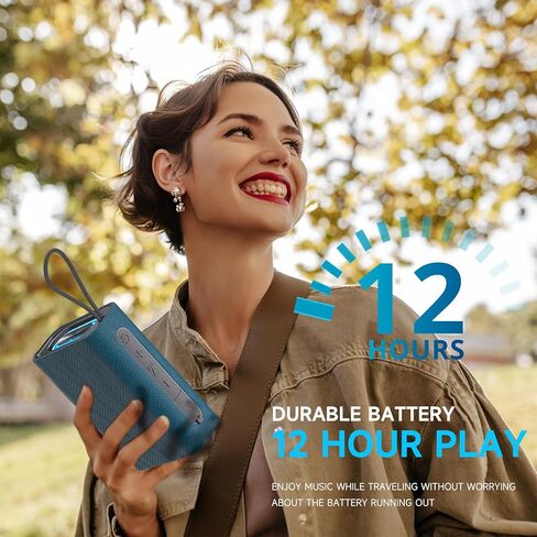 Speaker, Portable Wireless Bluetooth Speakers, Waterproof Loud Stereo Sound with RGB Lights TWS Paire Long Playtime for Home/Party/Outdoor, Electronic Gadgets (1PCS, Gray) in Kuwait