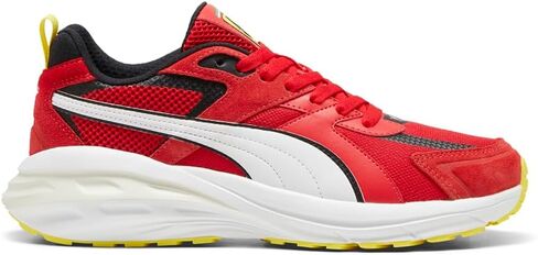 PUMA MENS SCUDERIA FERRARI الدانتيل المنوي حتى أحذية أحذية غير رسمية - أحمر - حجم 8 م in Saudi Arabia
