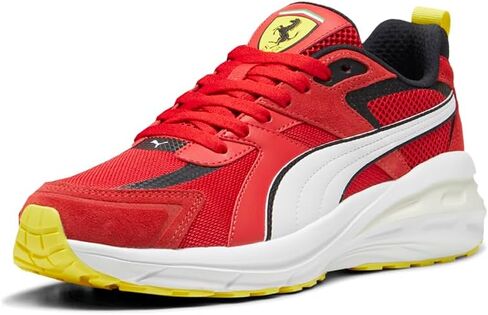 PUMA MENS SCUDERIA FERRARI الدانتيل المنوي حتى أحذية أحذية غير رسمية - أحمر - حجم 8 م in Saudi Arabia