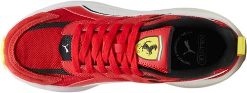 PUMA MENS SCUDERIA FERRARI الدانتيل المنوي حتى أحذية أحذية غير رسمية - أحمر - حجم 8 م in Saudi Arabia