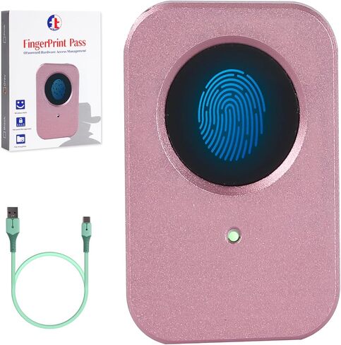 Windows Hello Fingerprint Reader & USB Fingerprint Reader with 2025 Recognition Technology,File Encryption Offline Security,Portable for Business and Home Use | Password Book and Password Holders in Kuwait