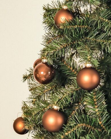 WDS WONDROUS 12Pcs White Christmas Ball Ornaments, 2.36" Matte and Shiny Glass Ornaments Set for Xmas Tree Decoration, DIY Christmas Ball Set for Kids and Adults in Saudi Arabia