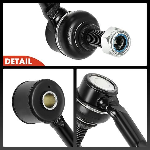 A-Premium 2 x Rear Sway Bar Links Stabilizer Bar Links, Compatible with Dodge Durango 2004-2009 & Chrysler Aspen 2007-2009, Link with Sockets in Saudi Arabia