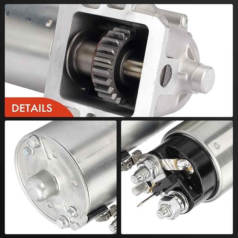 A-Premium Starter Motor متوافق مع Ford Taurus 2001-2005 و Mercury Sable 2001-2005 ، DOHC فقط ， V6 3.0L ، 12V 1.5kW 22-TETH عكس اتجاه عقارب الساعة ، استبدل# 1F1Z11002AA ، 1F1Z11002AARM in Saudi Arabia