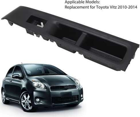 Acouto Front Armrest Upper Panel Cover Replacement for Vitz 2010-2014 - Easy Installation, Reliable, Stylish Look, Material, Comfortable Grip (Left: 74232?52570?C0) in Saudi Arabia