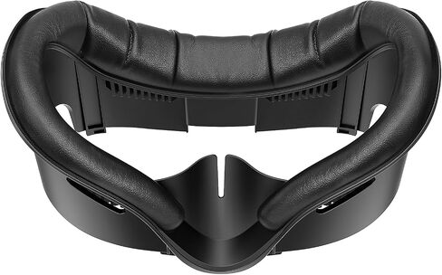 Face Cover Pad for Meta/Oculus Quest 3S, Sweatproof PU Leather Facial Interface, Soft Face Cushion Pad - Meta Quest 3S VR Accessories, Lightweight, Breathable, Ergonomical Design - Meta Quest 3S Only in Kuwait