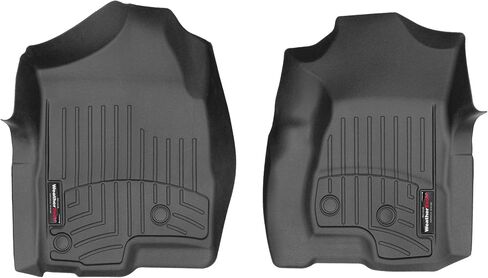 WeatherTech Custom Fit FloorLiners for Escalade, Escalade ESV, Escalade EXT, Avalanche, Silverado - 1st Row (450031), Tan in Saudi Arabia