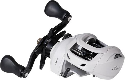 Fishing Reel SW Baitcast Baitcasting Reel Right Hand 7.2:1 Gear Ratio 22lb Max Drag 0.49lb Weight Metal Spool and Handle for Saltwater and Freshwater Bass in Saudi Arabia