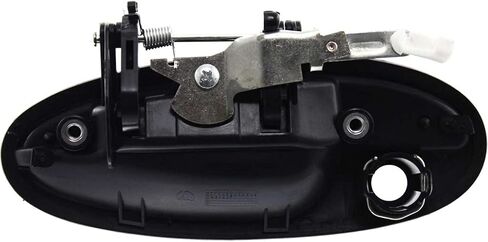 KarParts360 for Buick Riviera 1995 96 97 98 1999 Exterior Door Handle Front, Passenger Side Smooth Black | with Key Hole | Trim: Base | GM1311170 | 25699150 in Saudi Arabia