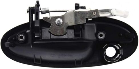 KarParts360 for Buick Riviera 1995 96 97 98 1999 Exterior Door Handle Front, Passenger Side Smooth Black | with Key Hole | Trim: Base | GM1311170 | 25699150 in Saudi Arabia