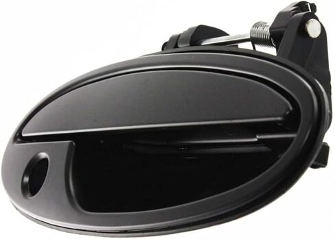 KarParts360 for Buick Riviera 1995 96 97 98 1999 Exterior Door Handle Front, Passenger Side Smooth Black | with Key Hole | Trim: Base | GM1311170 | 25699150 in Saudi Arabia