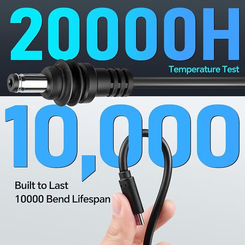 for Starlink Mini Power Cable, 3M/9.8FT DC Power Cable for Starlink Mini Waterproof 16AWG Copper Wire, Ideal Replacement for Starlink Power Cord in Kuwait