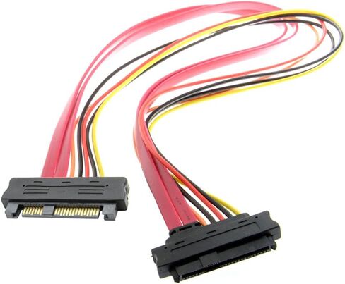 NFHK SFF-8482 SAS 29 PIN إلى SATA 22PIN DISK Drive Drive Cable مع 15 PIN SATA POWER in Kuwait