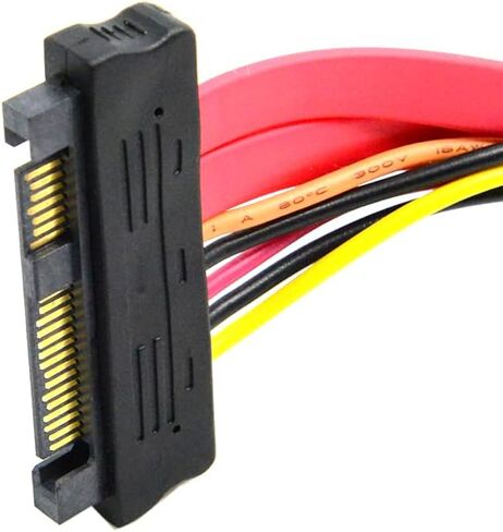 NFHK SFF-8482 SAS 29 PIN إلى SATA 22PIN DISK Drive Drive Cable مع 15 PIN SATA POWER in Kuwait