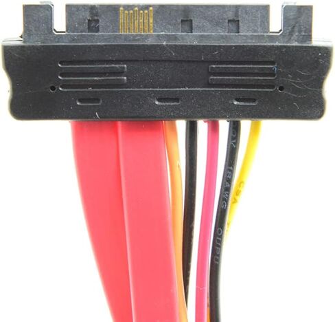 NFHK SFF-8482 SAS 29 PIN إلى SATA 22PIN DISK Drive Drive Cable مع 15 PIN SATA POWER in Kuwait