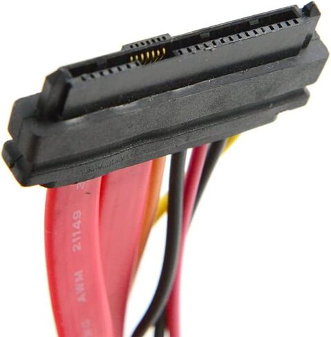 NFHK SFF-8482 SAS 29 PIN إلى SATA 22PIN DISK Drive Drive Cable مع 15 PIN SATA POWER in Kuwait