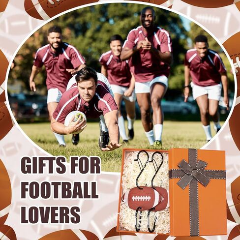 6 Pcs Bag Hook for Fence, Sports Fence Hook, Bag Clip for Fence, Metal Backpack Hooks with Acrylic Board, Fence Hooks for Bat Bag Water Bottle Lover Player Gifts (Baseball) in Kuwait