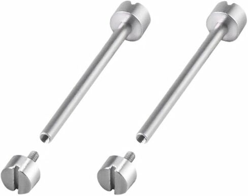 Ewatchparts 2 Pcs Replacement Tube & Screw Pin Compatible with Invicta Watch Band Strap Lugs Stainless Steel in Saudi Arabia