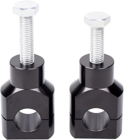 1 Inch Motorcycles Handlebar Risers Aluminum Chrome Universal Motorcycles Risers for Harley for Yamaha for Suzuki for Honda for Kawasaki 2PC(1Pair) in Saudi Arabia