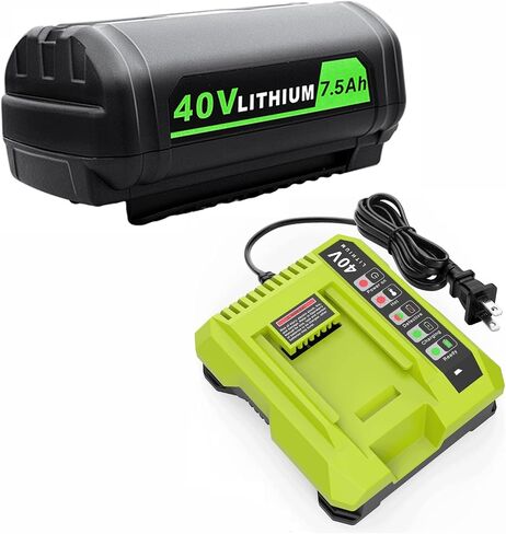 Upgraded 18V/40V Battery Charger Replacement for RYOBI 18V ONE + / 40V Dual Platform Charger P137 P117 Lithium ion Compatible with Ryobi OP130S OP401 P102 P108 P109 OP4030 OP4040 OP4050 OP4050A OP4060 in Saudi Arabia