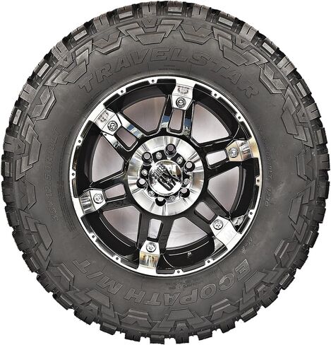 Set of 4(Four) Travelstar EcoPath M/T LT285/75R16 10 PR Load Range E 126Q SUV Light Truck Mud Terrain Tire 285/75/16(Tire Only) in Kuwait