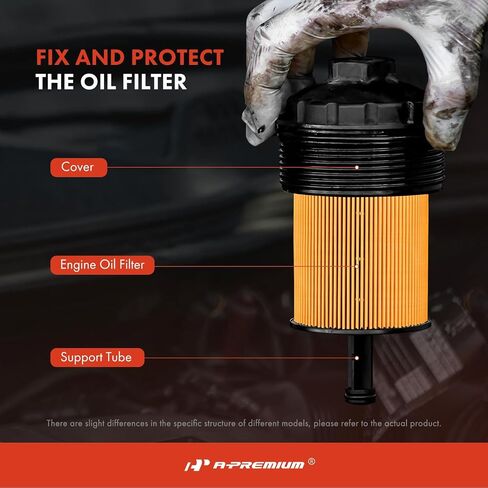 A-Premium Engine Filter Filter Cap Cover Cover متوافق مع Land Rover Range Rover 2010-2022 ، Range Rover Sport 2010-2022 ، LR4 2010-2016 ، Discovery ، Defender 110 ، Defender 90 ، 3.0L 5.0L in Saudi Arabia
