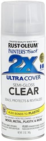 RustOleum Painter´s Touch 2X Clear Finish Spray Paint 249859, 6 Pk 12 Oz in Saudi Arabia