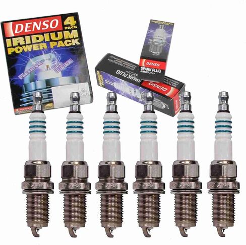 6 PC Denso Iridium Power Sparks توافق مع Honda Ridgeline 3.5L V6 2006-2008 in Saudi Arabia