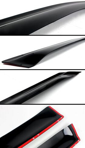 Cuztom Tuning JDM Smoke Tinted Window Visor Vent Shade Compatible with 1996-2000 Honda Civic 4 Door Sedan in Saudi Arabia
