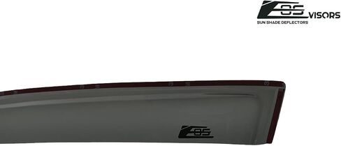Replacement for 2013-2018 Lexus ES-Series | EOS Visors in-Channel Style Smoke Tinted JDM Side Window Vents Rain Guard Deflectors ES300H ES350 in Saudi Arabia