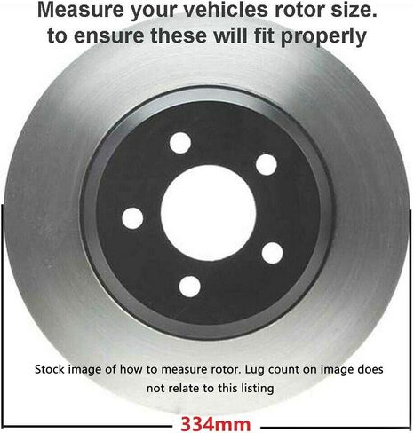 Detroit Axle - Front Brake Kit for Lexus Ls460, Disc Brake Rotors Ceramic Brake Pads 2007 2008 2009 2010 2011 2012 2013 2016 2017 Replacement in Saudi Arabia