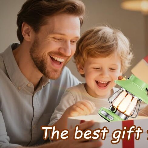 V.C Formark Retro Snail Kids Lantern - Forest Green USB ضوء التخييم القابل لإعادة الشحن ، وضوء ليلي قابلاً للخلاف 3 ألوان مع خطاف الخيمة ، وآمن داخلي في الهواء الطلق للأطفال الأساسية للتخييم in Saudi Arabia