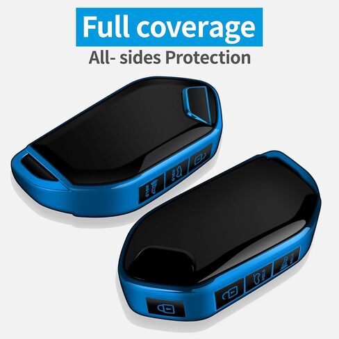 Tukellen for Kia Key Fob ، واقي غطاء Case Case Sofer الخاص بـ TPU متوافق مع 2023 2024 Telluride EV5 Remote 5-Buttons Smart Key ، Key Shell (Pink) in Kuwait